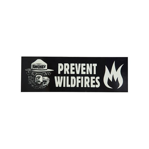 スモーキーベア PREVENT WILDFIRES ステッカー 畜光