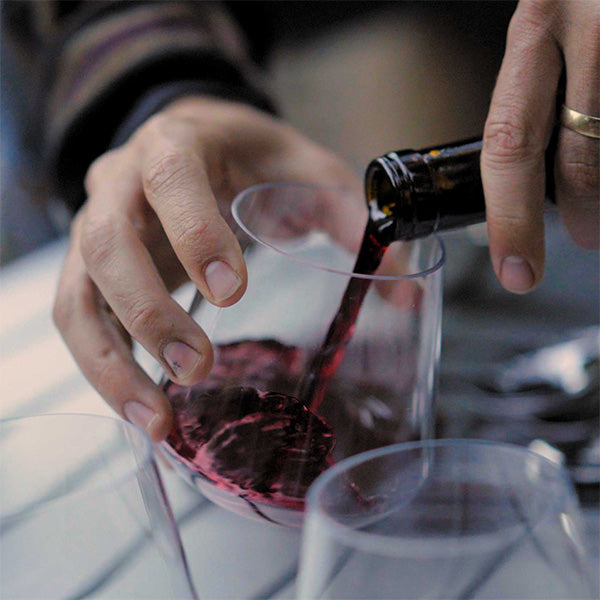 ジーエスアイ ステムレス レッドワイングラス