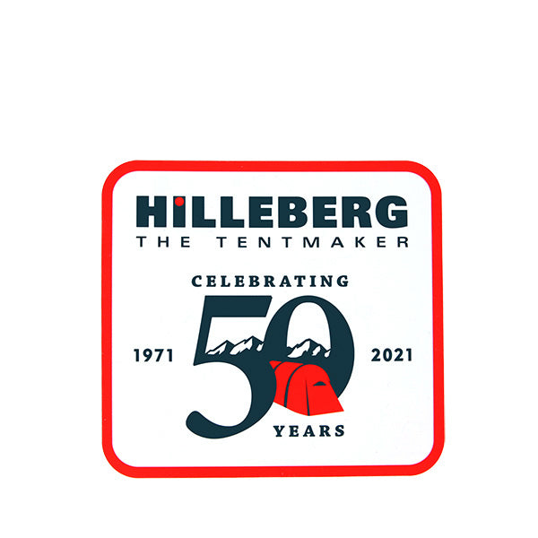ヒルバーグ 50th パッチステッカー