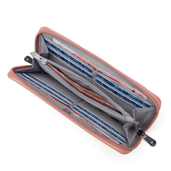 パックセーフ RFIDセーフ コンチネンタルウォレット ローズ