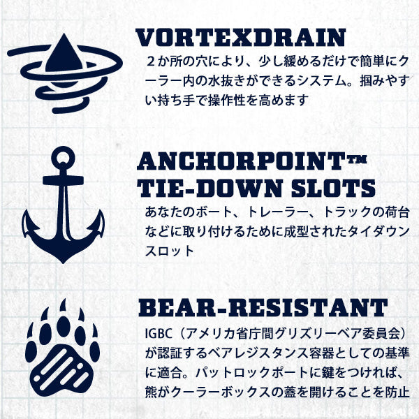 イエティ クーラーボックス タンドラ35 ホワイト