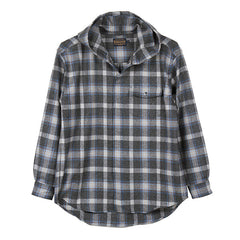 オックスフォードミックスブルーグレイ / S