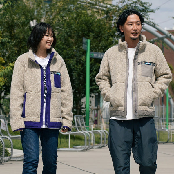 カブー メンズ ボアジャケット A&F直営店限定カラー