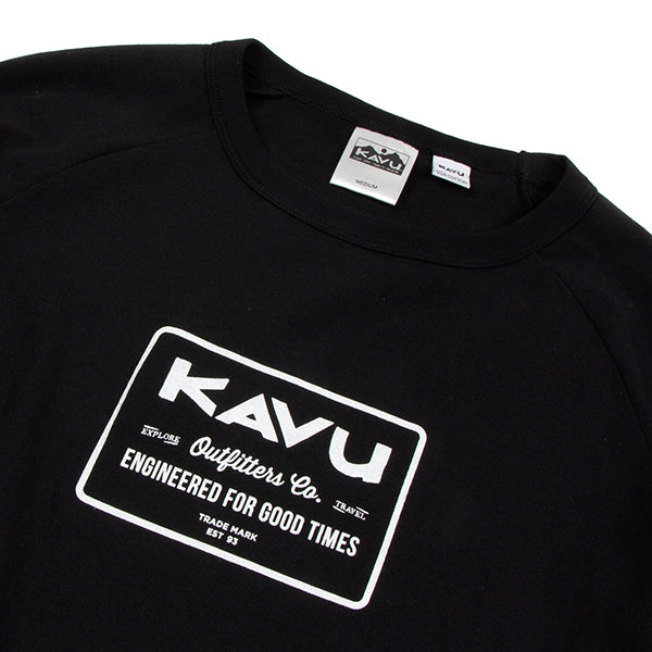 カブー メンズ エンジニアード ベースボール Tシャツ