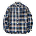 ベージュ/ブルー / M