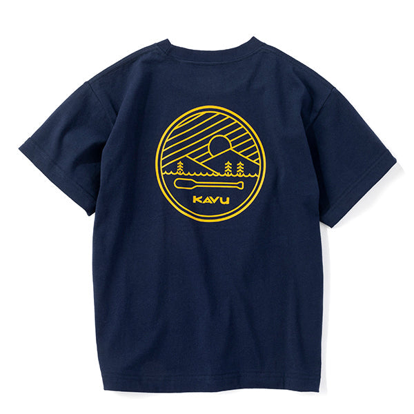 カブー キッズ パドルロゴ Tシャツ
