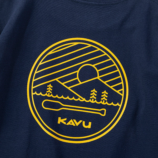 カブー キッズ パドルロゴ Tシャツ