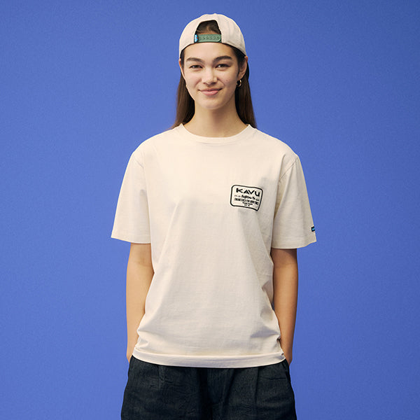 カブー メンズ エンジニアードパッチ Tシャツ