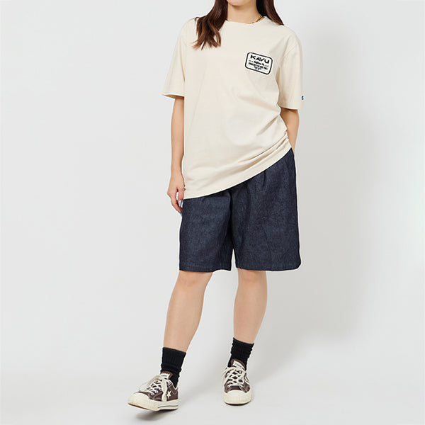 カブー メンズ エンジニアードパッチ Tシャツ