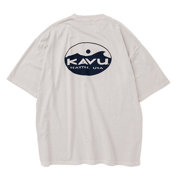 カブー メンズ サーフロゴ Tシャツ/ピグメント