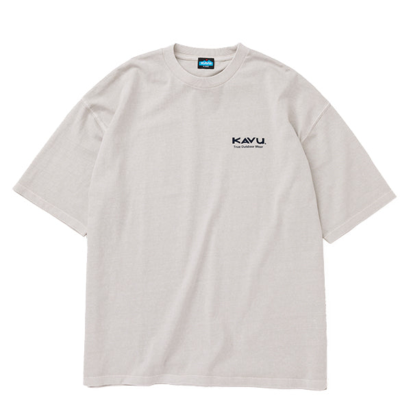 カブー メンズ サーフロゴ Tシャツ/ピグメント