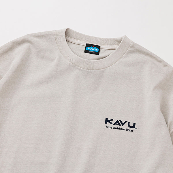 カブー メンズ サーフロゴ Tシャツ/ピグメント