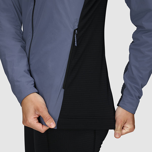 アウトドアリサーチ ウィメンズ デビエイターフーディ サミット/ブラック