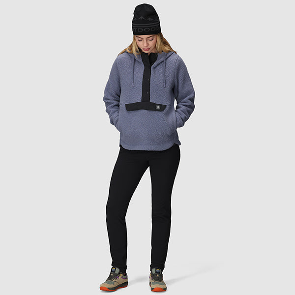 アウトドアリサーチ ウィメンズ グレイランド フリース プルオーバーフーディ