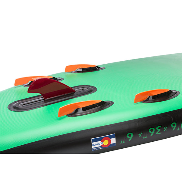 ハラ 1.5インチ ロープロリバーフィン 2パック