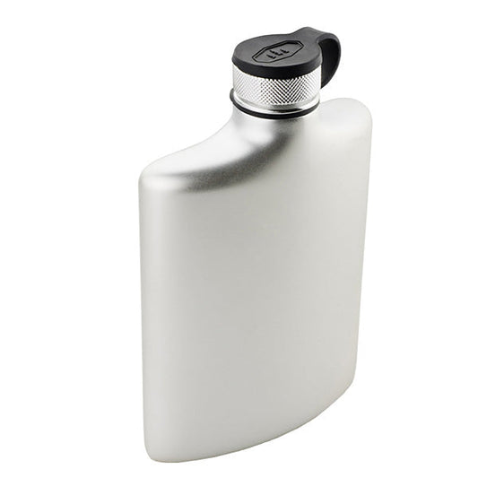 ジーエスアイ グレイシャーステンレスヒップフラスコ 8oz