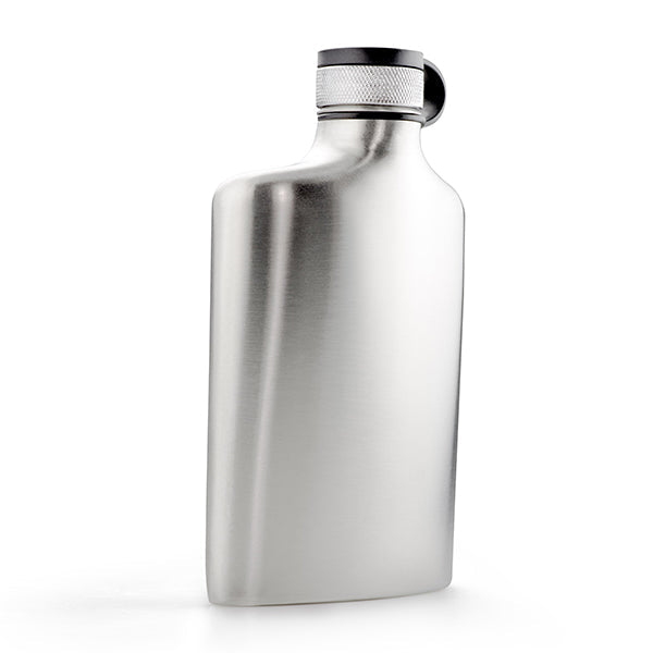 ジーエスアイ グレイシャーステンレスヒップフラスコ 8oz