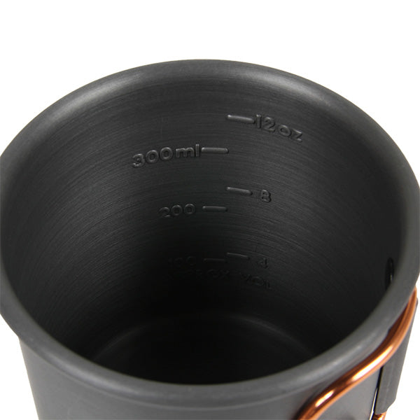 ジーエスアイ ハルライトアルミニウムカップ 14oz（414ml）