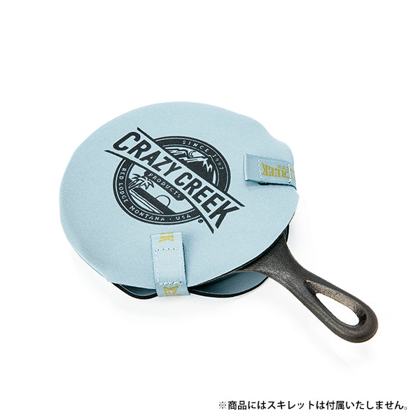 クレイジークリーク ラウンドキャリーケース アイスグレー