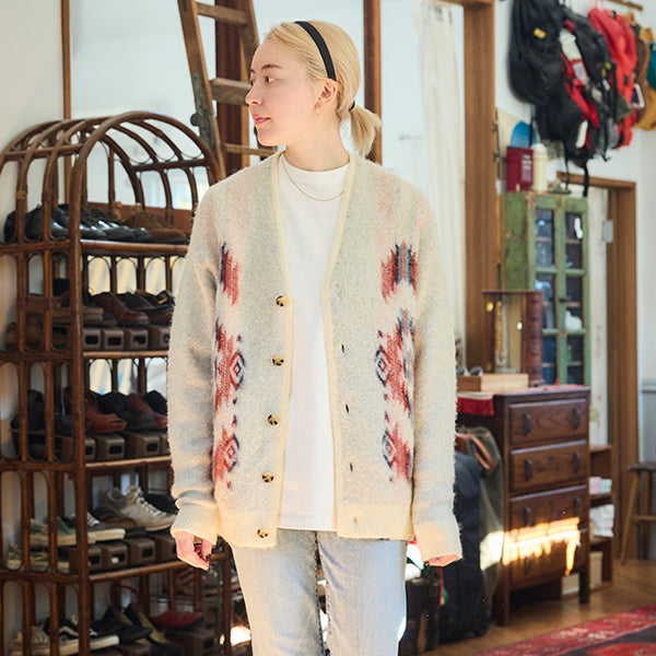 ペンドルトン シャギー Vネックカーディガン