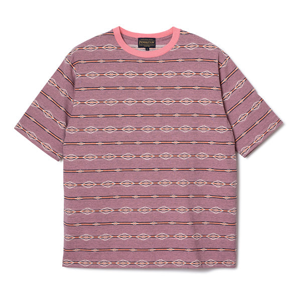 ペンドルトン メンズ ショートスリーブ ジャガード ボーダーTシャツ