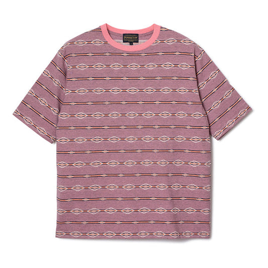 ペンドルトン メンズ ショートスリーブ ジャガード ボーダーTシャツ
