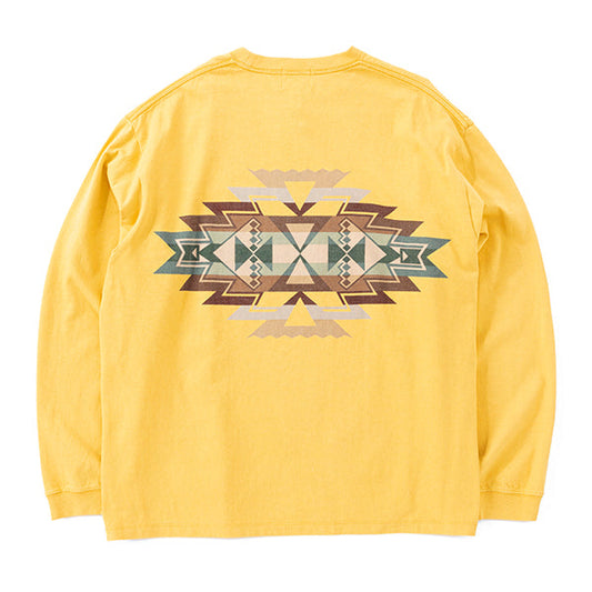 ペンドルトン メンズ ロングスリーブ バックプリントTシャツ