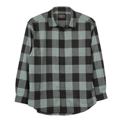 ターコイズブラックブロックチェック / S