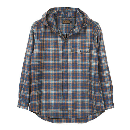 ペンドルトン メンズ  ロングスリーブ マウンテンウールシャツフーディ