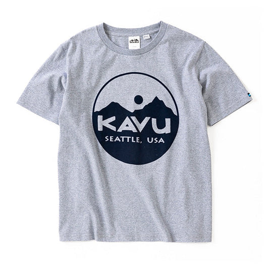 カブー メンズ サークルロゴ Tシャツ