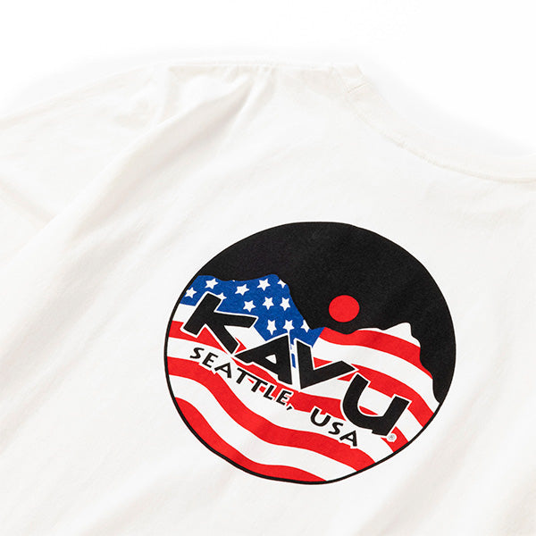 カブー メンズ USAロゴ Tシャツ
