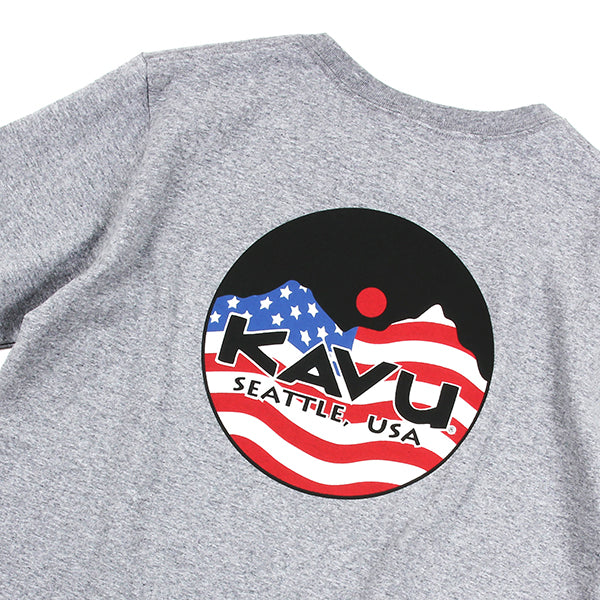 カブー メンズ USAロゴ Tシャツ