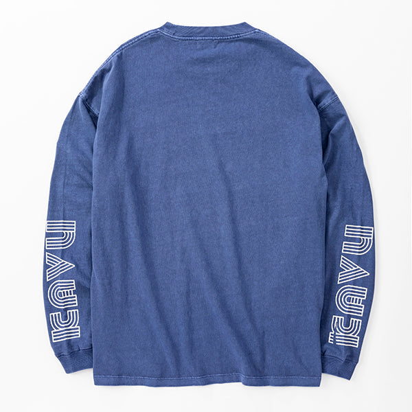 カブー メンズ スリーブプリント ロングスリーブTシャツ