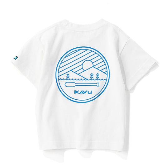 カブー キッズ パドルロゴ Tシャツ