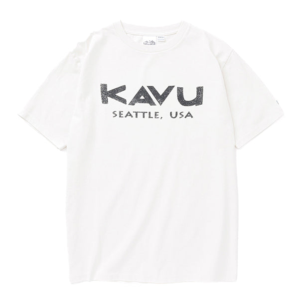 カブー メンズ マウンテンロゴ Tシャツ