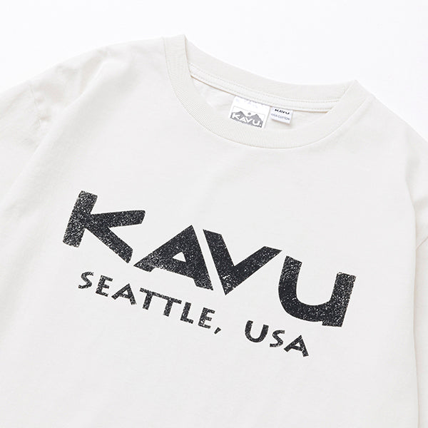 カブー メンズ マウンテンロゴ Tシャツ