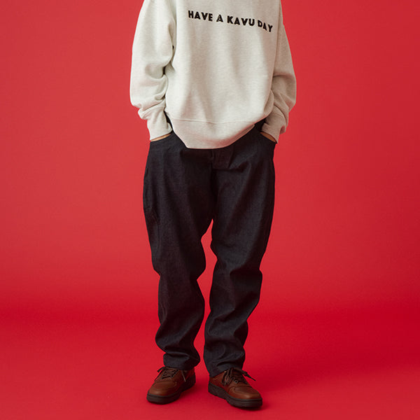 カブー メンズ デニムチリワックパンツ