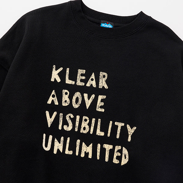 カブー メンズ フレーズスウェットクリア