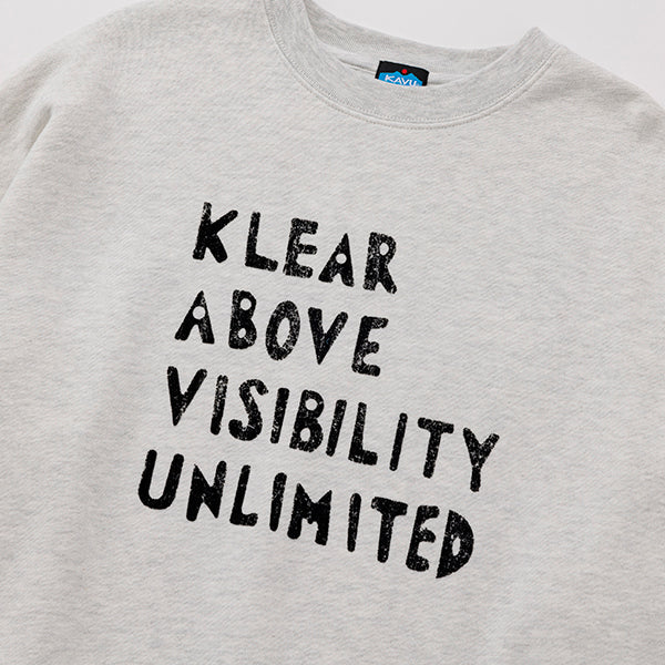 カブー メンズ フレーズスウェットクリア