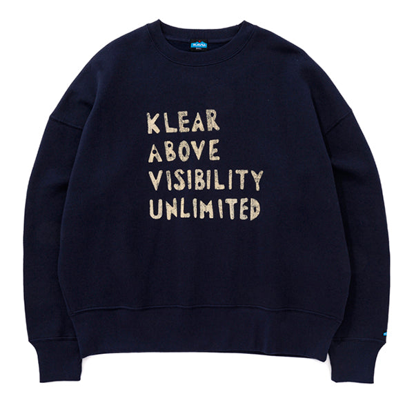 カブー メンズ フレーズスウェットクリア