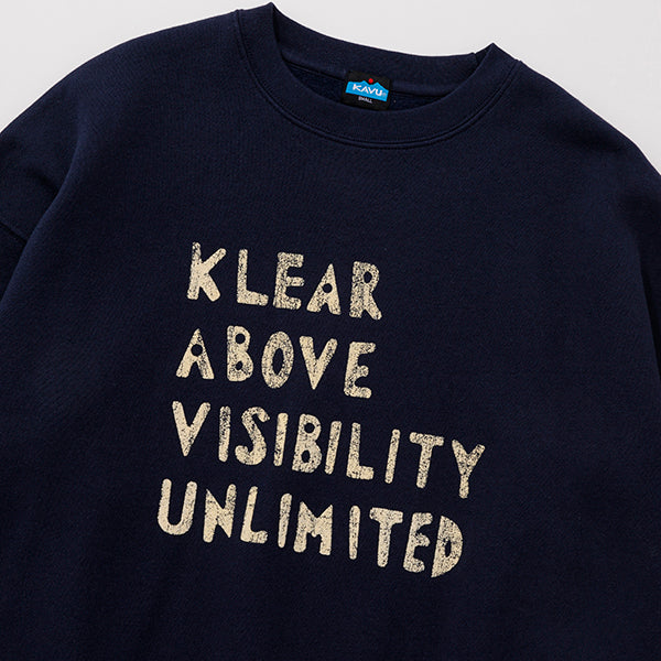 カブー メンズ フレーズスウェットクリア