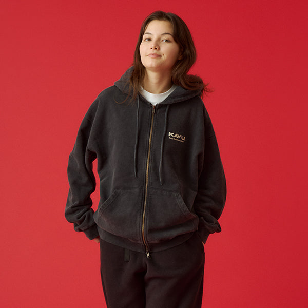 カブー メンズ サンバーンジップパーカ