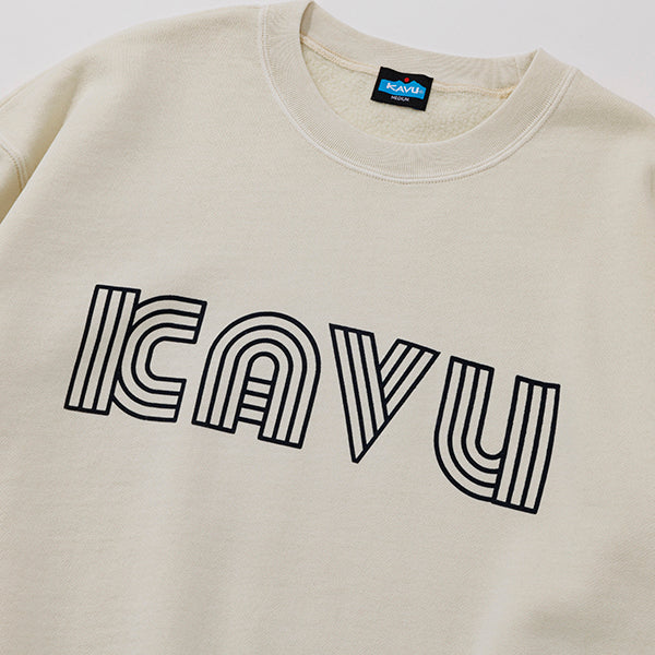 カブー メンズ ツイストロゴスウェット