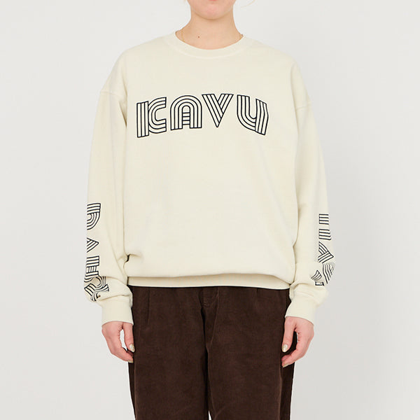 カブー メンズ ツイストロゴスウェット