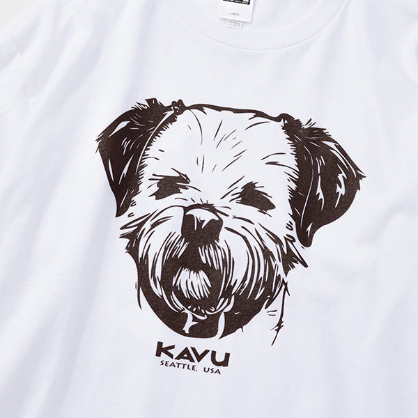 カブー メンズ ロングスリーブ25ドッグTシャツ