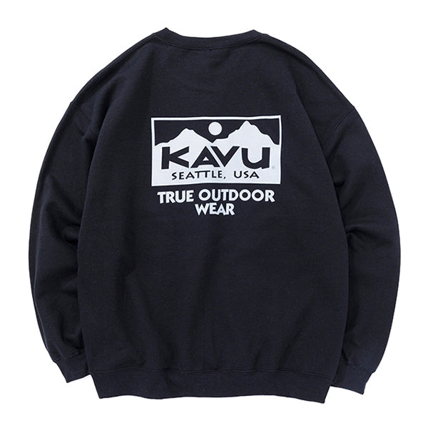 カブー メンズ トゥルーロゴ スウェット