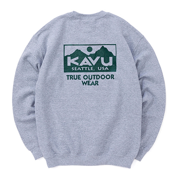 カブー メンズ トゥルーロゴ スウェット