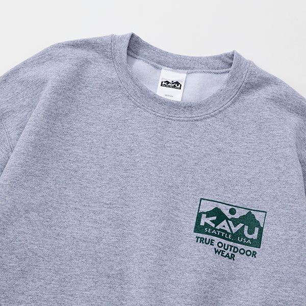 カブー メンズ トゥルーロゴ スウェット