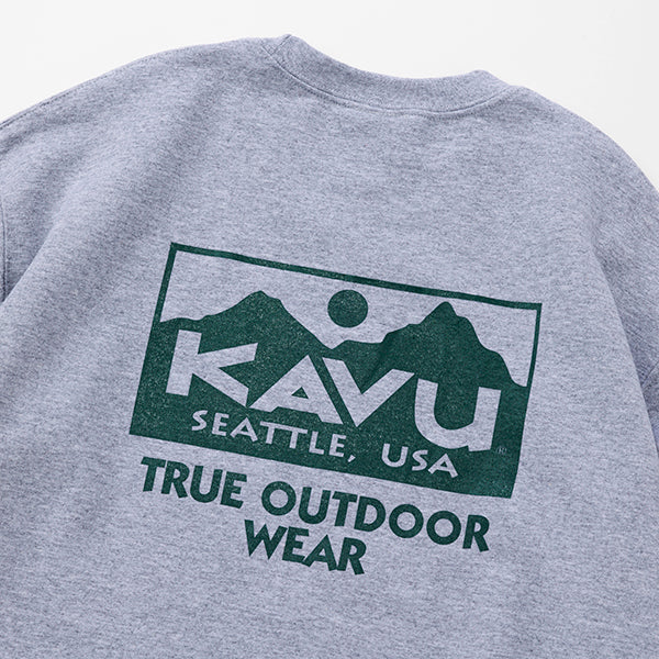 カブー メンズ トゥルーロゴ スウェット