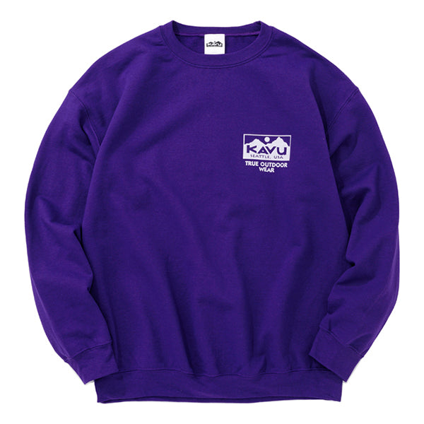 カブー メンズ トゥルーロゴ スウェット